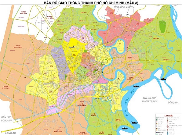 bản đồ phường hiệp thành quận 12