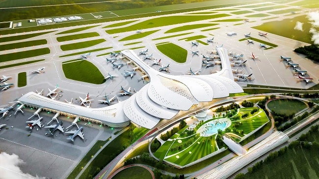 sơ đồ quy hoạch sân bay quốc tế đồng nai